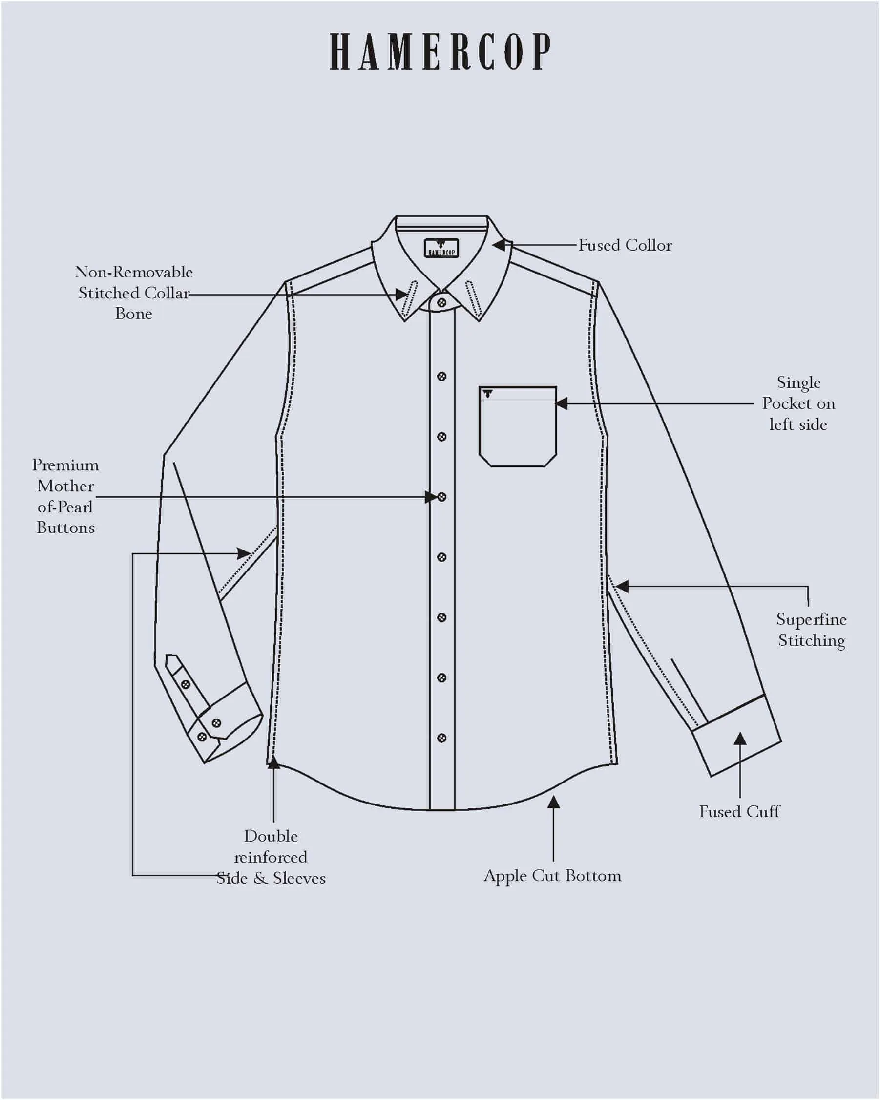 Daisy White Self Checked Jacquard Dobby Cotton Shirt