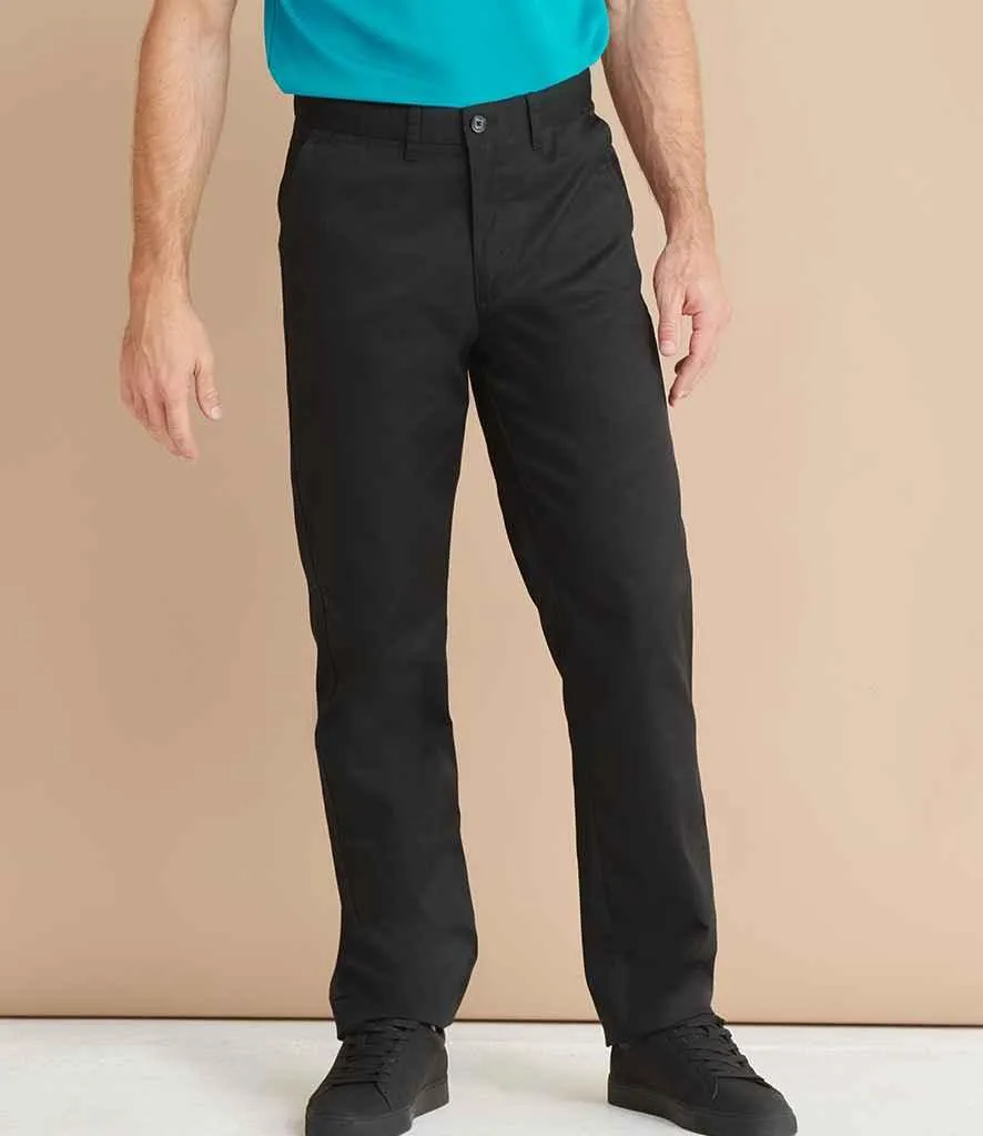 Henbury 65/35 Flat Fronted Chino Trousers