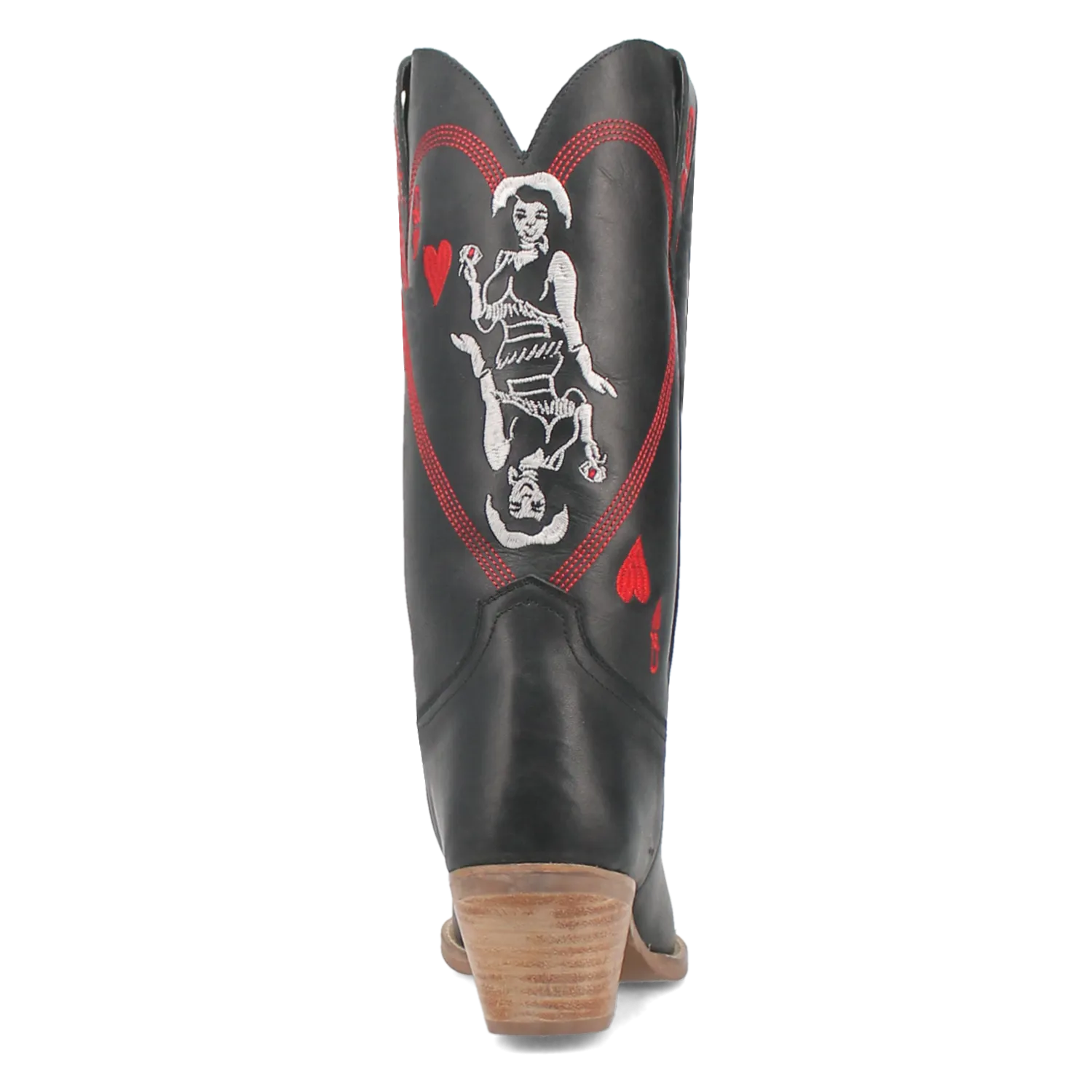 Queen A Hearts Leather Boot