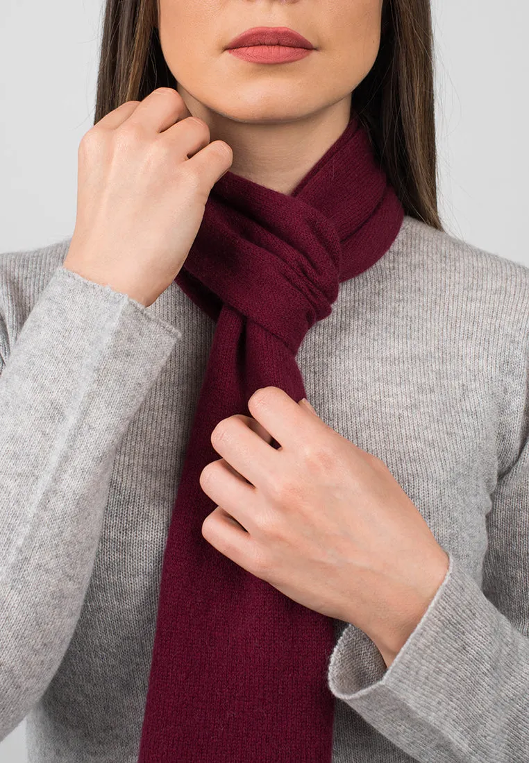 Sciarpa corta 100% Cashmere