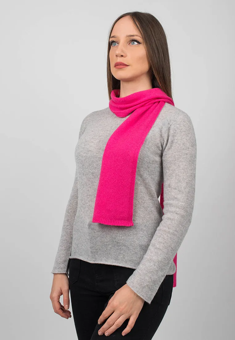 Sciarpa corta 100% Cashmere
