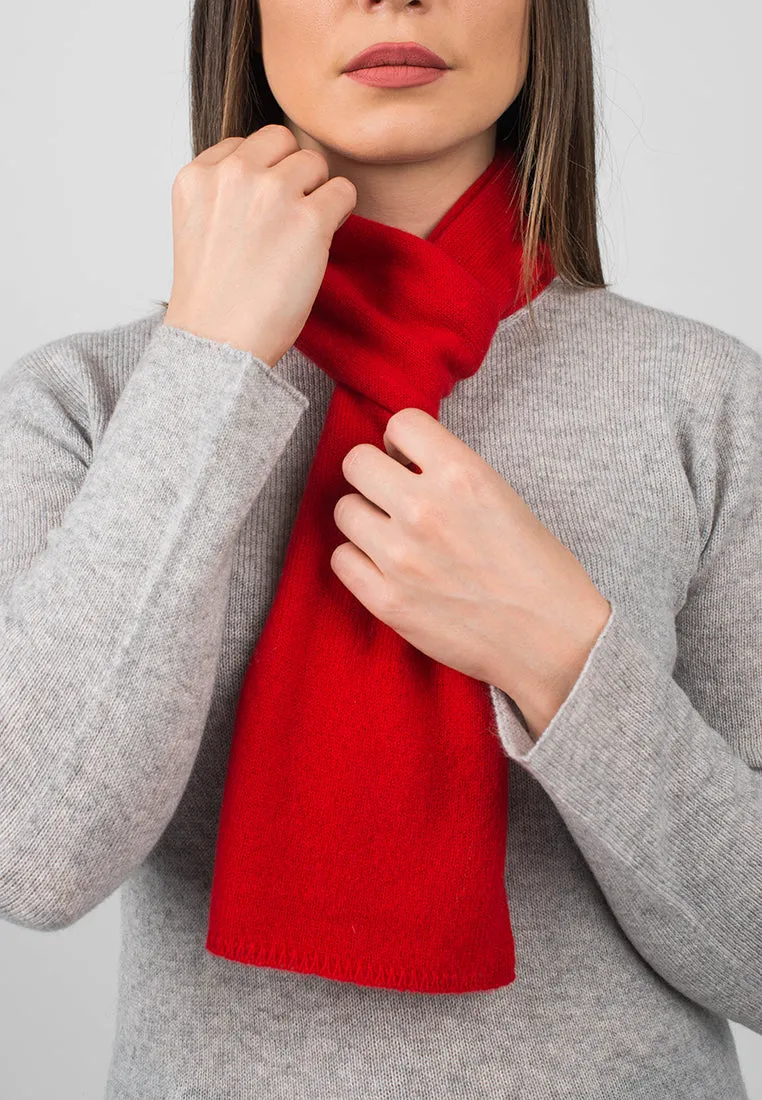 Sciarpa corta 100% Cashmere