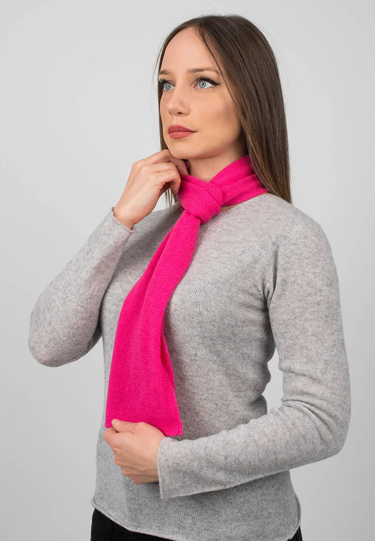 Sciarpa corta 100% Cashmere