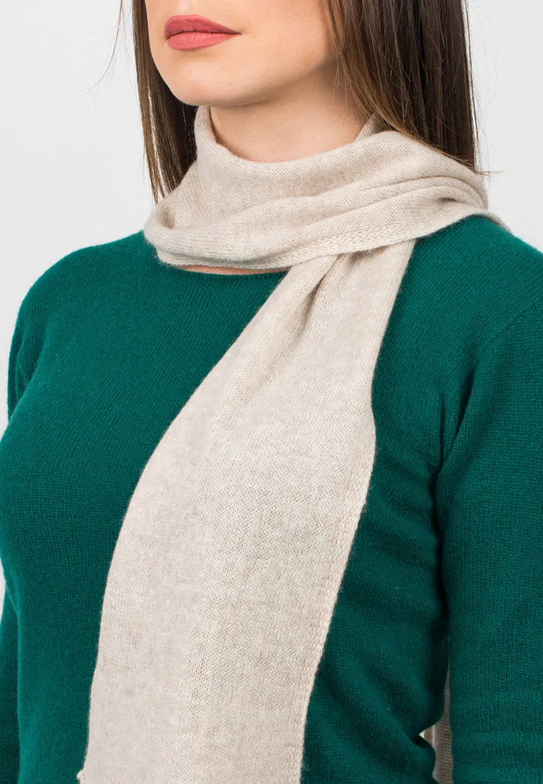 Sciarpa corta 100% Cashmere