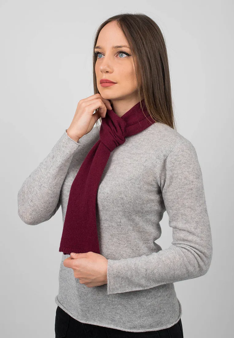 Sciarpa corta 100% Cashmere