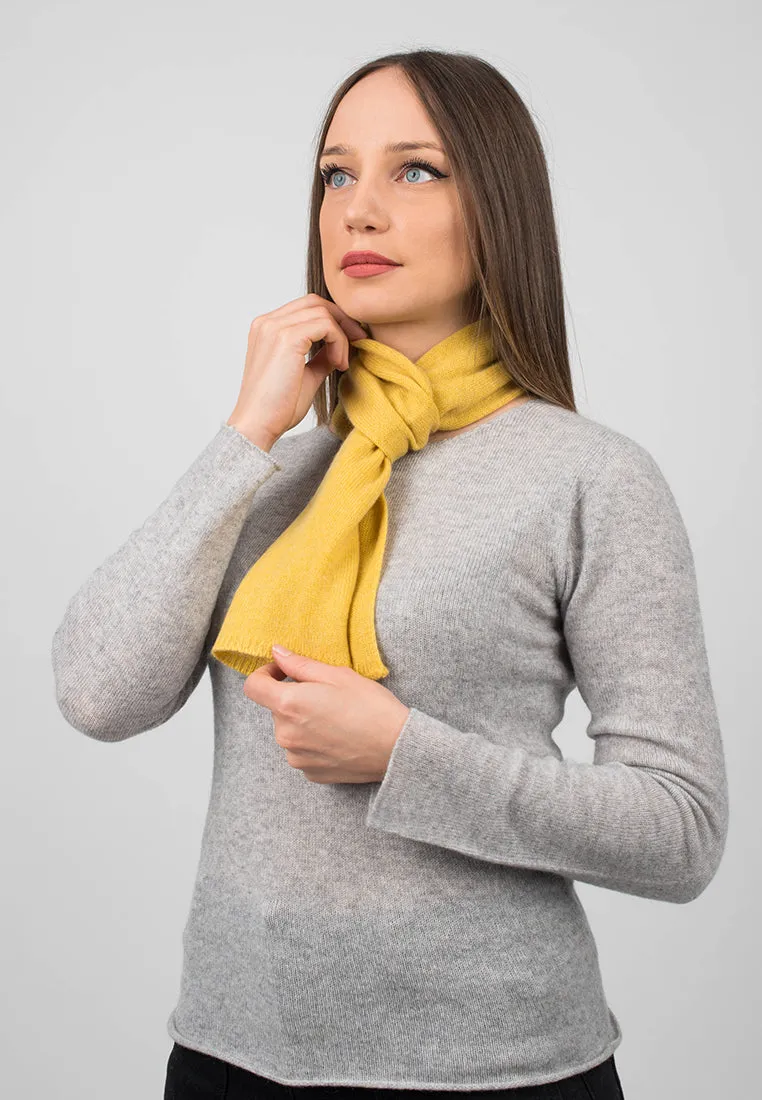 Sciarpa corta 100% Cashmere