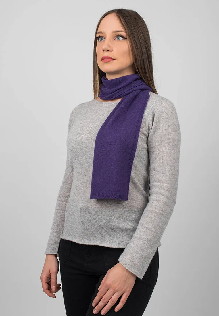 Sciarpa corta 100% Cashmere