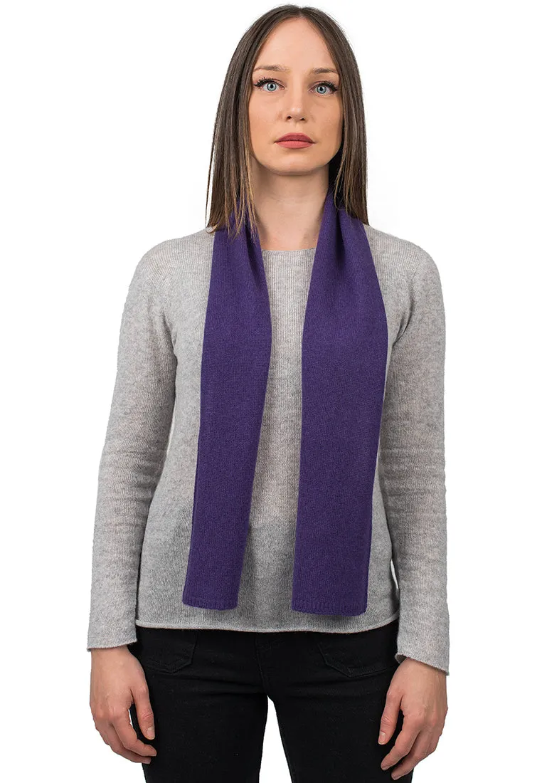 Sciarpa corta 100% Cashmere