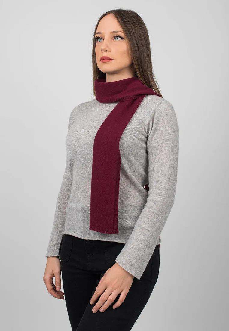 Sciarpa corta 100% Cashmere