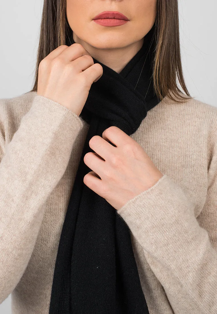 Sciarpa corta 100% Cashmere