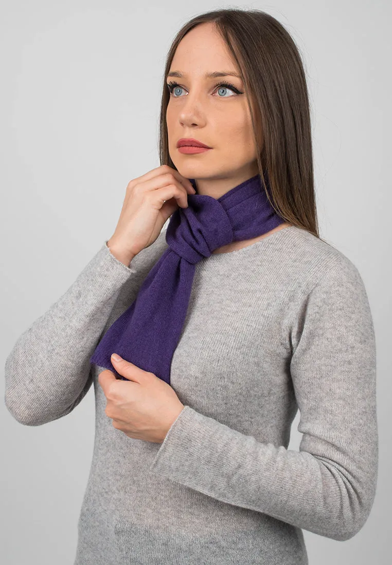 Sciarpa corta 100% Cashmere