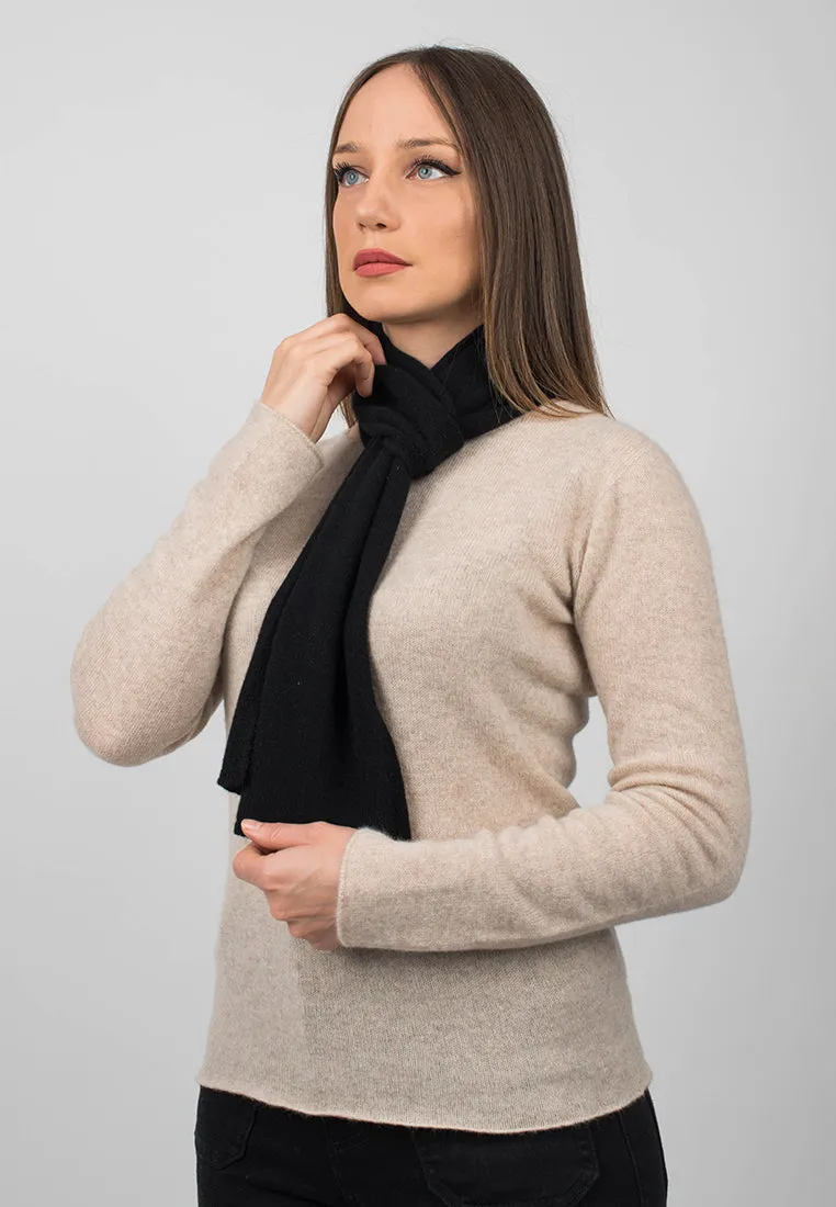 Sciarpa corta 100% Cashmere