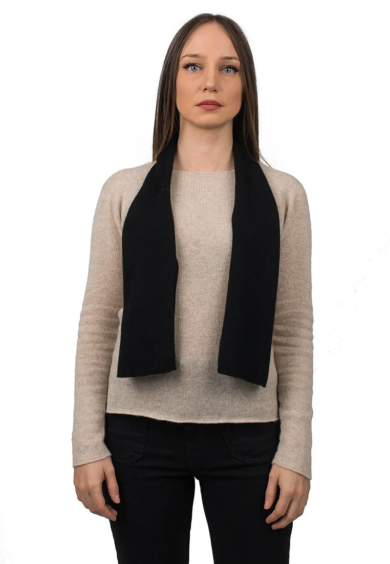Sciarpa corta 100% Cashmere