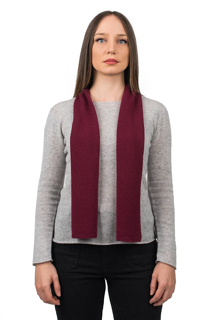Sciarpa corta 100% Cashmere