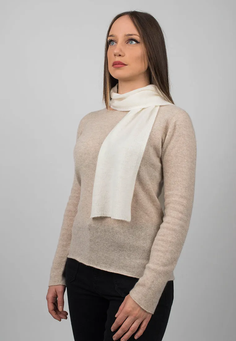 Sciarpa corta 100% Cashmere