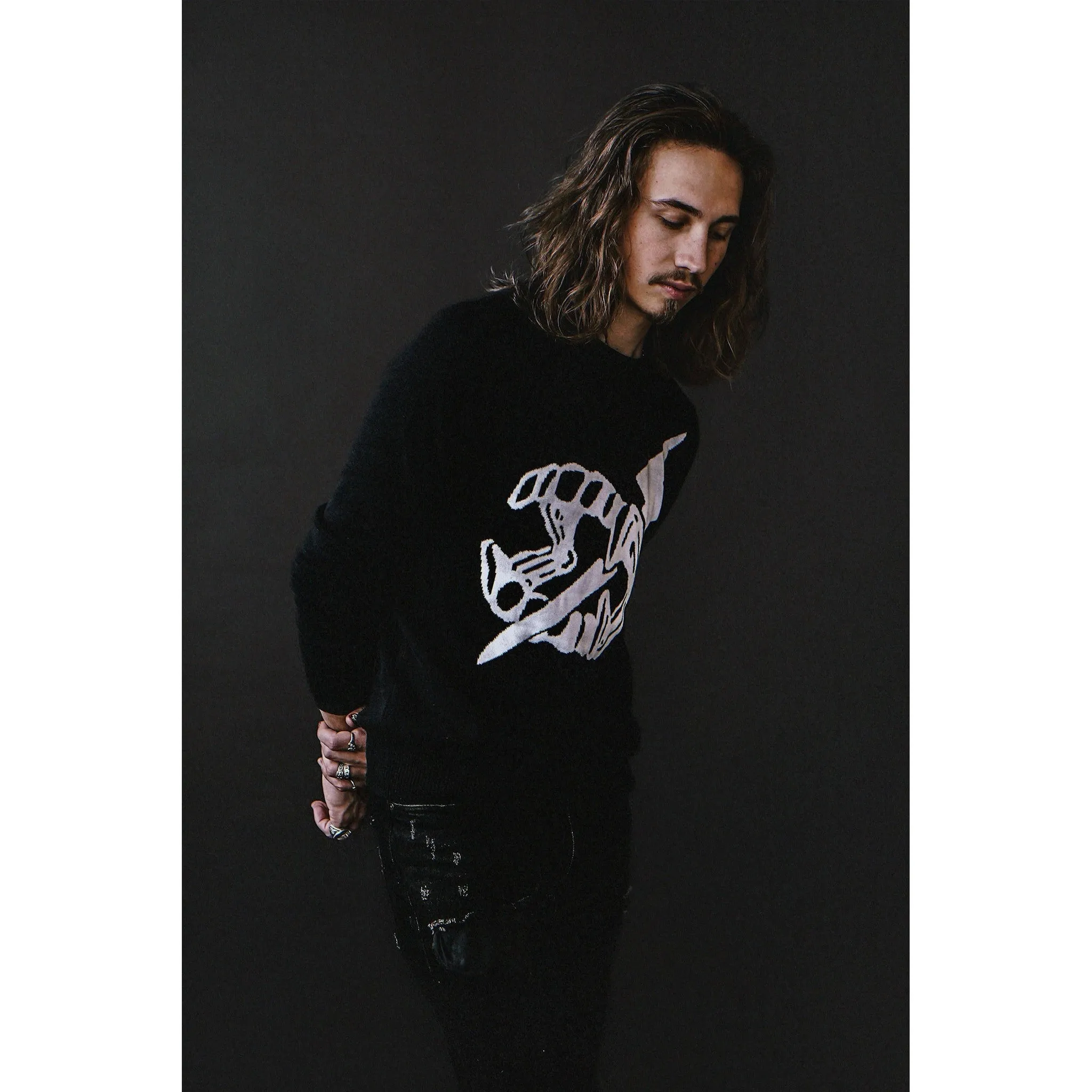 Vampire Teeth Sweater