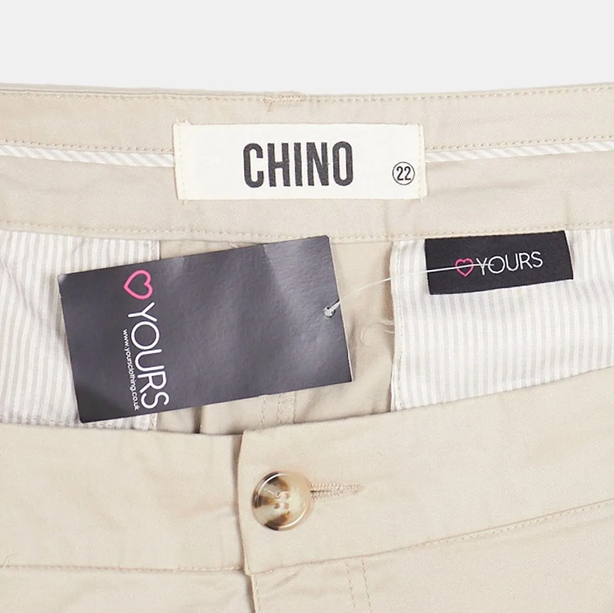 Yours London Chino Trousers